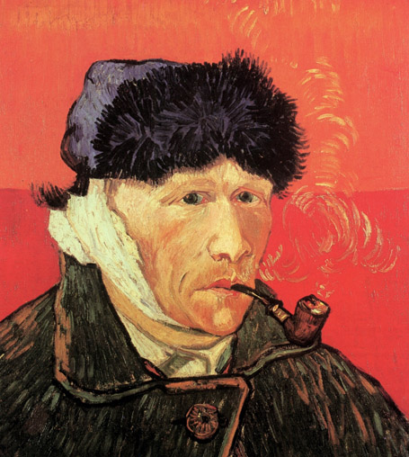 Vincent-Van-Gogh-Paintings-Self-Portrait-with-Bandaged-Ear-and-Pipe_455