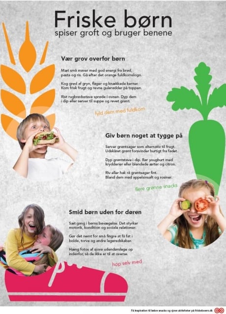 Sådan ser børneplakaten fra Kræftens Bekæmpelse ud